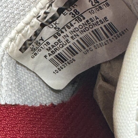 Size 5.5 - Nike Cortez Forest Gump Mens Sneakers Red White Blue 904764-103 Shoes - Picture 8 of 10